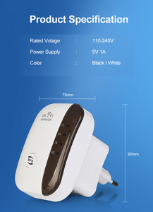 Wireless WiFi Repeater 300Mbps - Currce